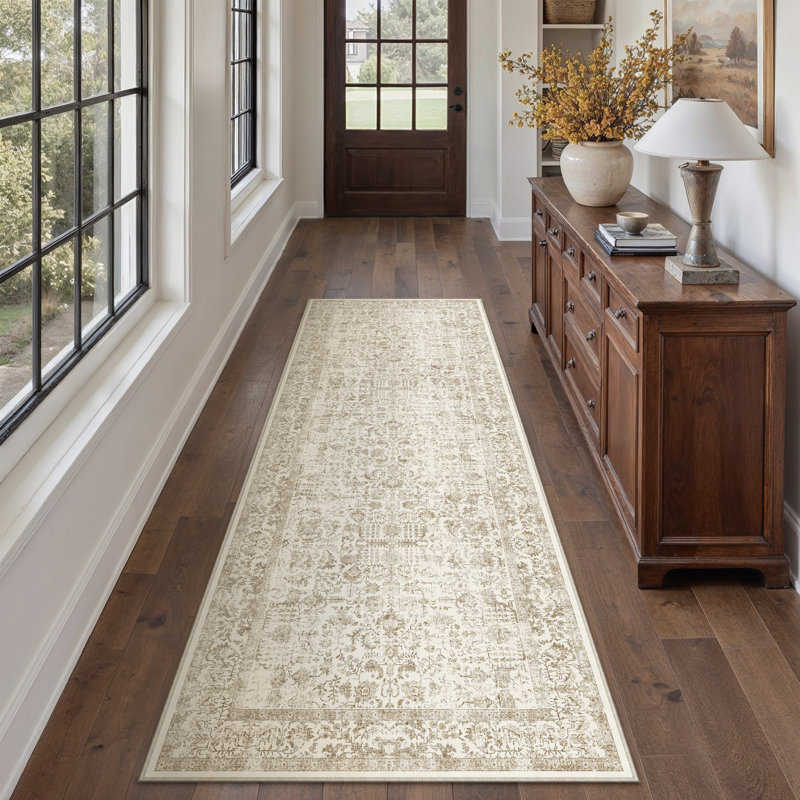 Vintage Look Area Rug, Runner 61 x 244 cm