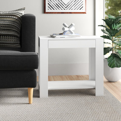 Table de bout avec rangement Farrah