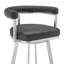 Tabouret de bar ou de bar en métal Walnes-1693737999