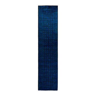 Fine Vibrance One-of-a-Kind 2' 7" X 11' 10" Hand Knotted Area Rug