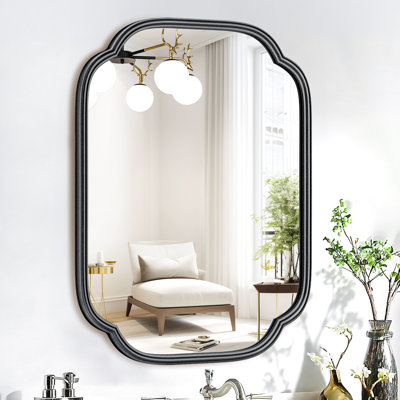 Marleth Modern Rectangular Bathroom Vanity Mirrors Mounted Wall Mirror High-Strength Tempered Glass