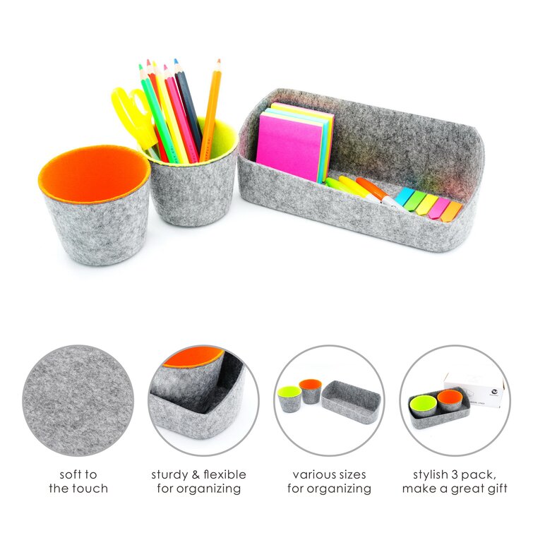 Desk Organizer Set & Reviews