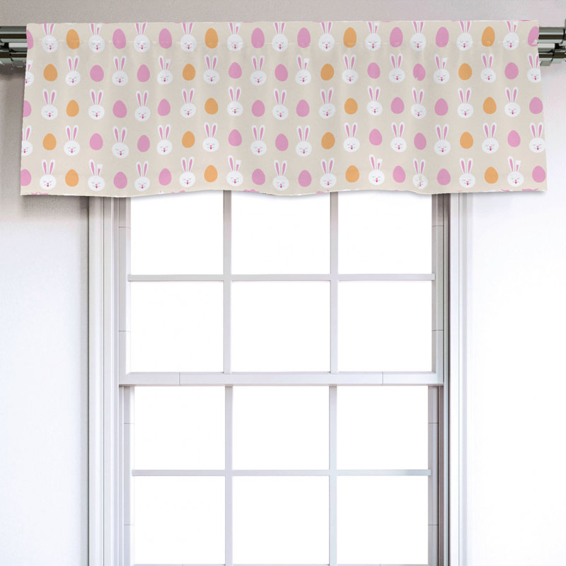 Sateen Ruffled Window Valance