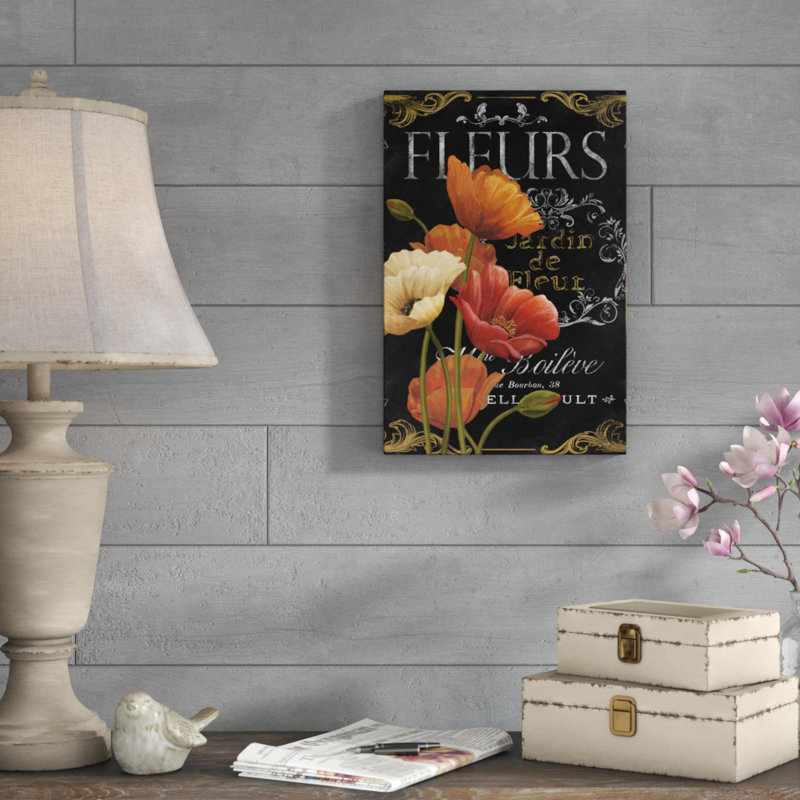 «Botanical Collection IV», peinture sur toile, H 18 po x l 12 po, Cadre noir