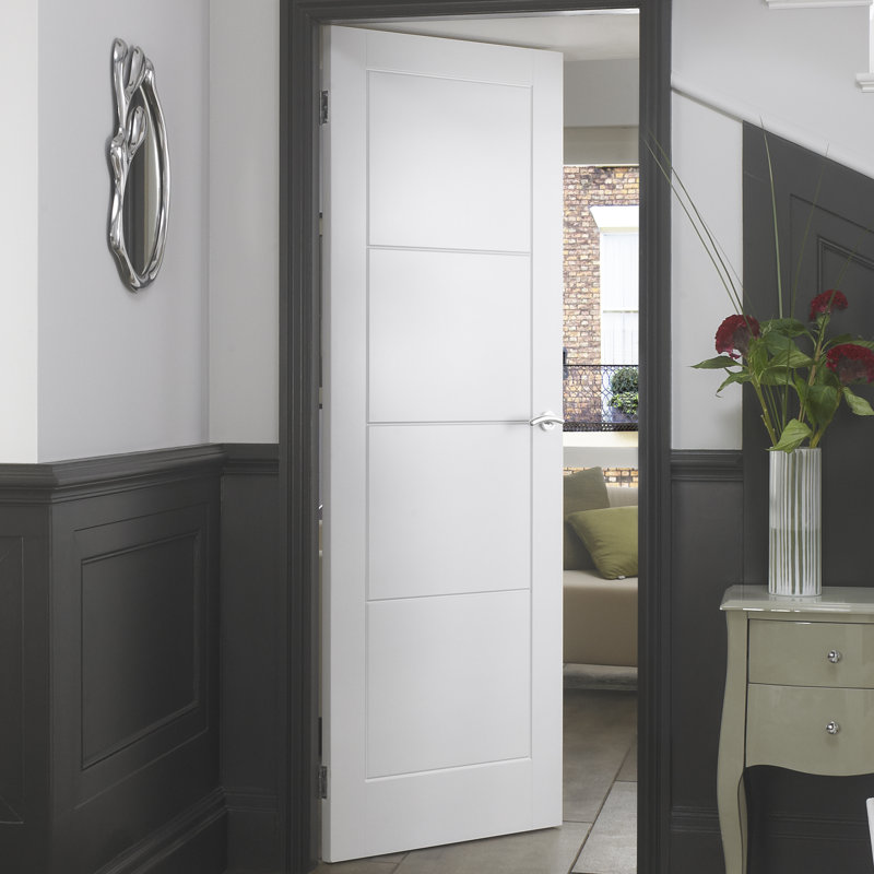 Internal Door Primed, 198.1cm H x 68.6cm W x 3.5cm D