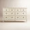 Lugano 66" Acacia Double Dresser