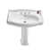 CeraStyle By Nameeks 1837 21.1'' White Ceramic Specialty Bathroom Sink with Overflow
