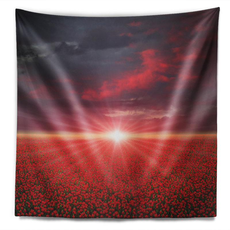 Polyester Tapestry, 50" H x 60" W