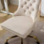 Fauteuil de bureau en velours American Style