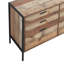 Saundra 124cm W 6 - Drawer Chest of Drawers