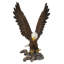 Petite statue d'aigle volant