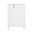 Meuble-lavabo 24 po avec lavabo, armoire de salle de bain avec tablette de porte, rangement latéral ouvert-119691048
