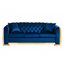 Canapé Chesterfield en velours de luxe-1945929604