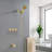 Wall Mount Tub Shower System 3 Handle Shower Faucet Set 10 Spray Brass Shower Trim Kit With Rough-In Valve-113669617