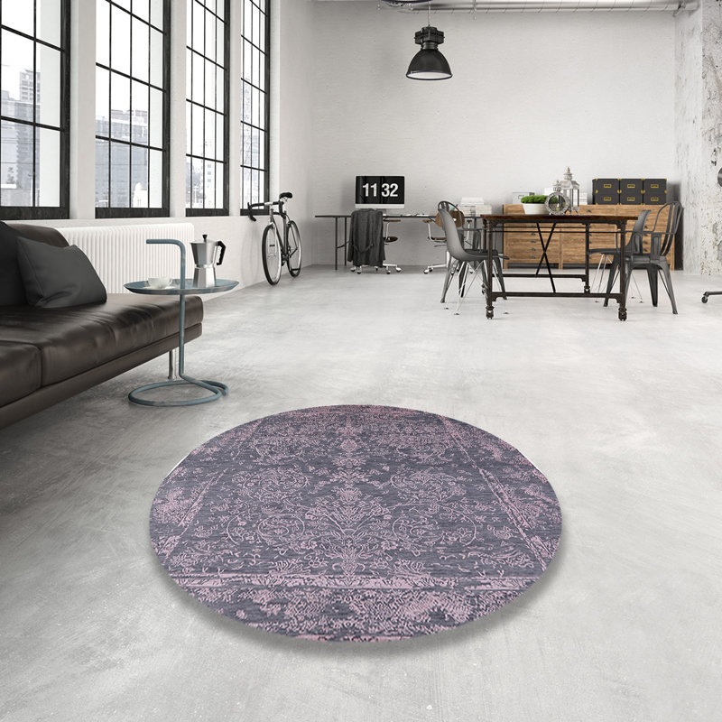Oriental Indoor Rug, Round 5'