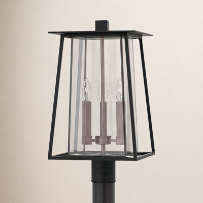 3-Light Metal Outdoor Lantern Head