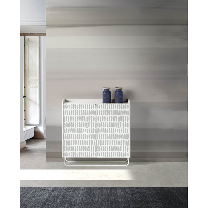 15 Pair Shoe Storage Cabinet, Taupe/Grey