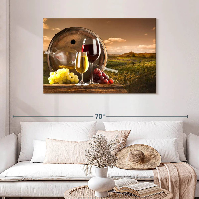 Yarlin Temecula Wine Vineyard, 30" H x 45" W
