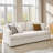 Lucie 88.5" W Slipcovered Sofa-907191939