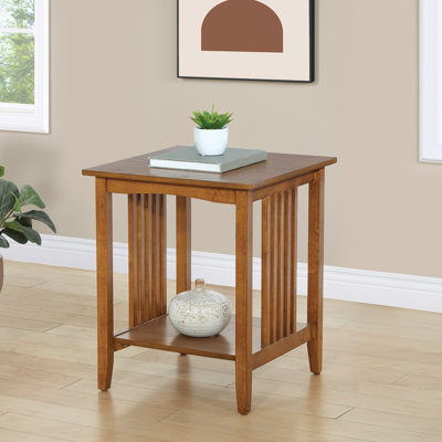 Wenger Solid Wood End Table