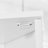 Multi-Functional Triangle Corner Tall Bathroom Storage Cabinet With 2 Doors, Adjustable Shelves & Open Shelf-2073531966