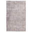 Tapis unique en laine noué à la main de style années 2000 de 5 pi 6 po x 8 pi 3 po gris Odane