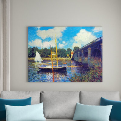 Claude Monet - No Frame Painting on Wood