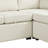 124.8"L-Shaped Sofa Convertible Sofa Bed Pull Out Sofa Sleeper With Two Back Pillows-1591341257