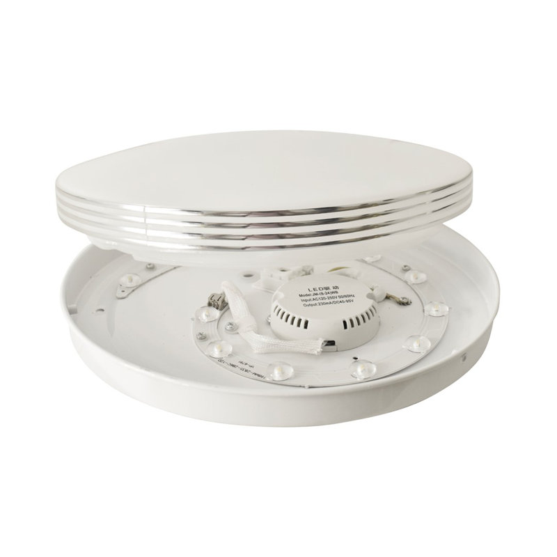 Alongi LED Flush Mount, 35cm H x 33cm W x 0.75cm D