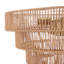Lustre en rotin tissé à la main à 8 lumières à intensité variable Caytlen-405664241