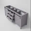 Meuble-lavabo double l 80 po x P 22 po Marsyas-1806804237