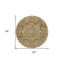 Tapis rond lavable extérieur 8 pi Medallion