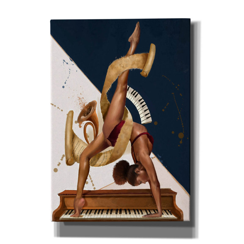 «Fluency» par Salaam Muhammad, H 26 po x l 18 po x P 0,75 po