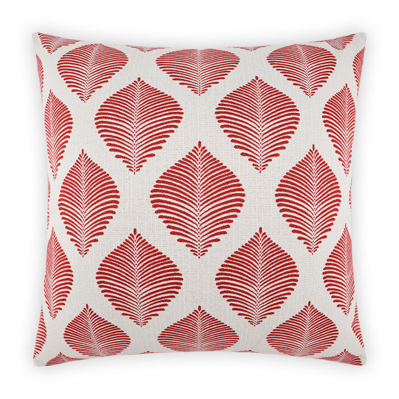 Palmero Indoor/Outdoor Pillow Cover & Insert, Square 22", Spa