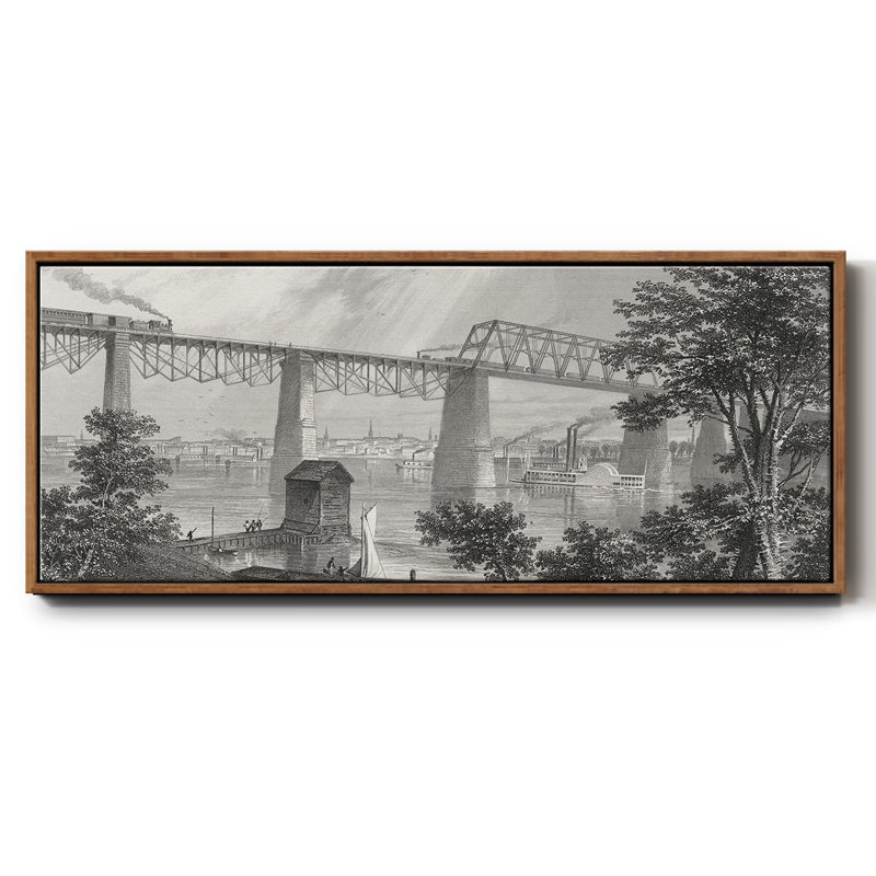 City of Louisville - Toile encadrée, H 24 po x l 60 po