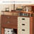 Modern Simple 2-Tone Wood Sideboard