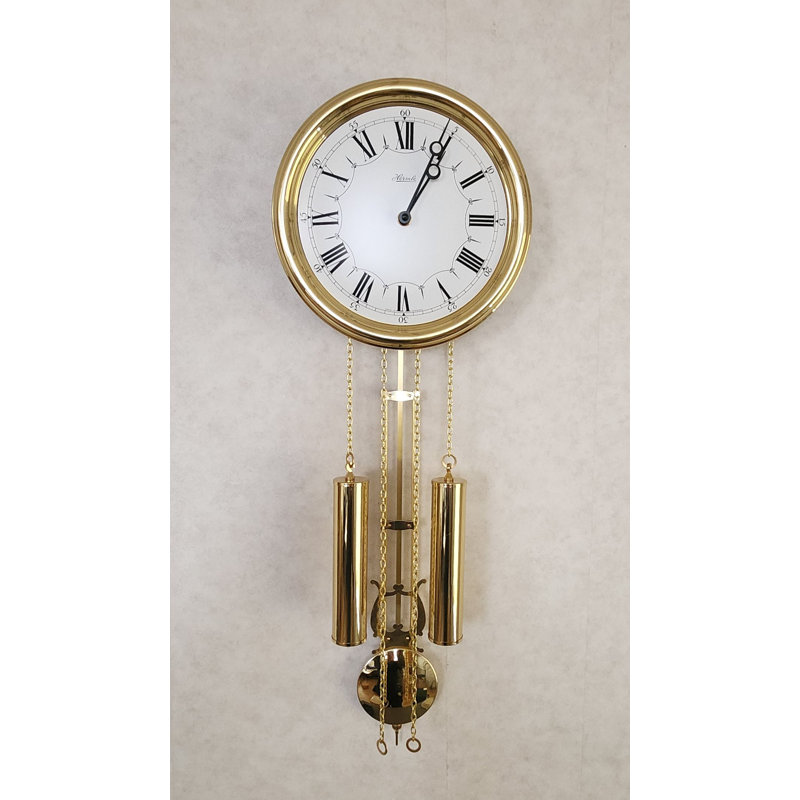 Brass Wall Clock