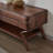 American style solid wood double-layer TV stand