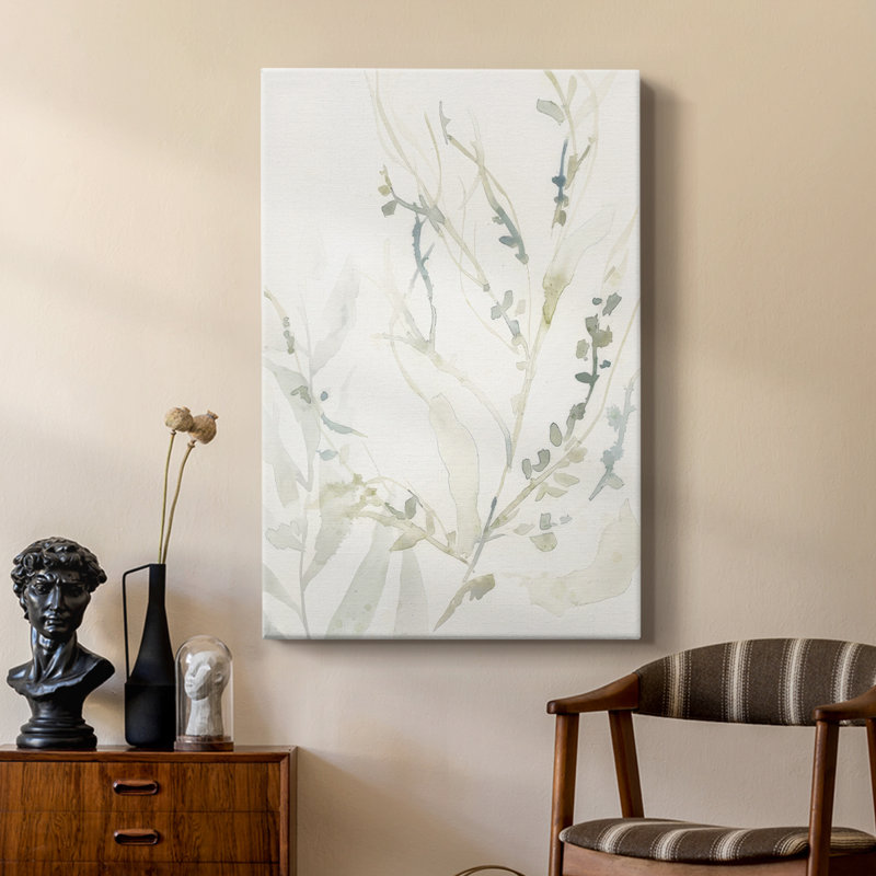 Élégant algue de mer II - galerie Cavas sur mesure, H 48 po x l 32 po
