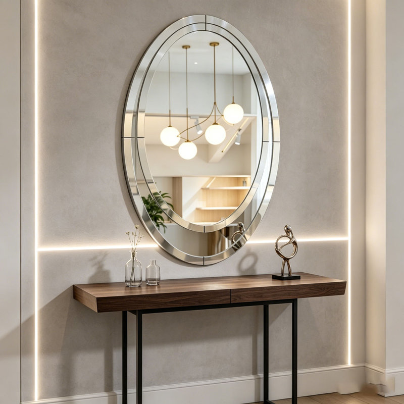 Miroir ovale