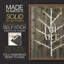 Impression encadrée Wooded White Christmas Collection B - Bois massif-665680945-665680944