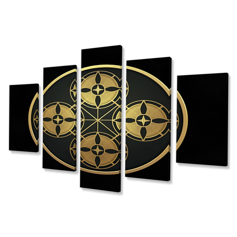 Josephson - Modern Geometric Wall Decor - 5 Panels