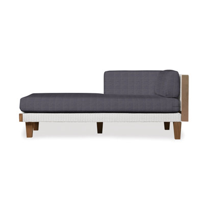 Catalina Outdoor Teak Chaise Lounge