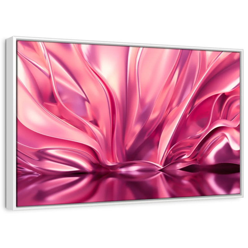Avery Blush Pink Abstract, 21" H x 31" W