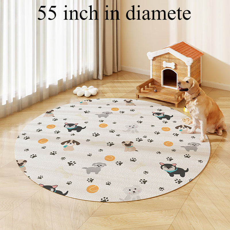 Tapis pour animaux, H 0,5 po x l 55 po x P 55 po