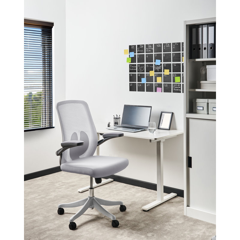 Office Chair Swivel OVERLORD Fabric, Grey