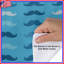 Blue Moustache Pattern Duvet Covers-129430914