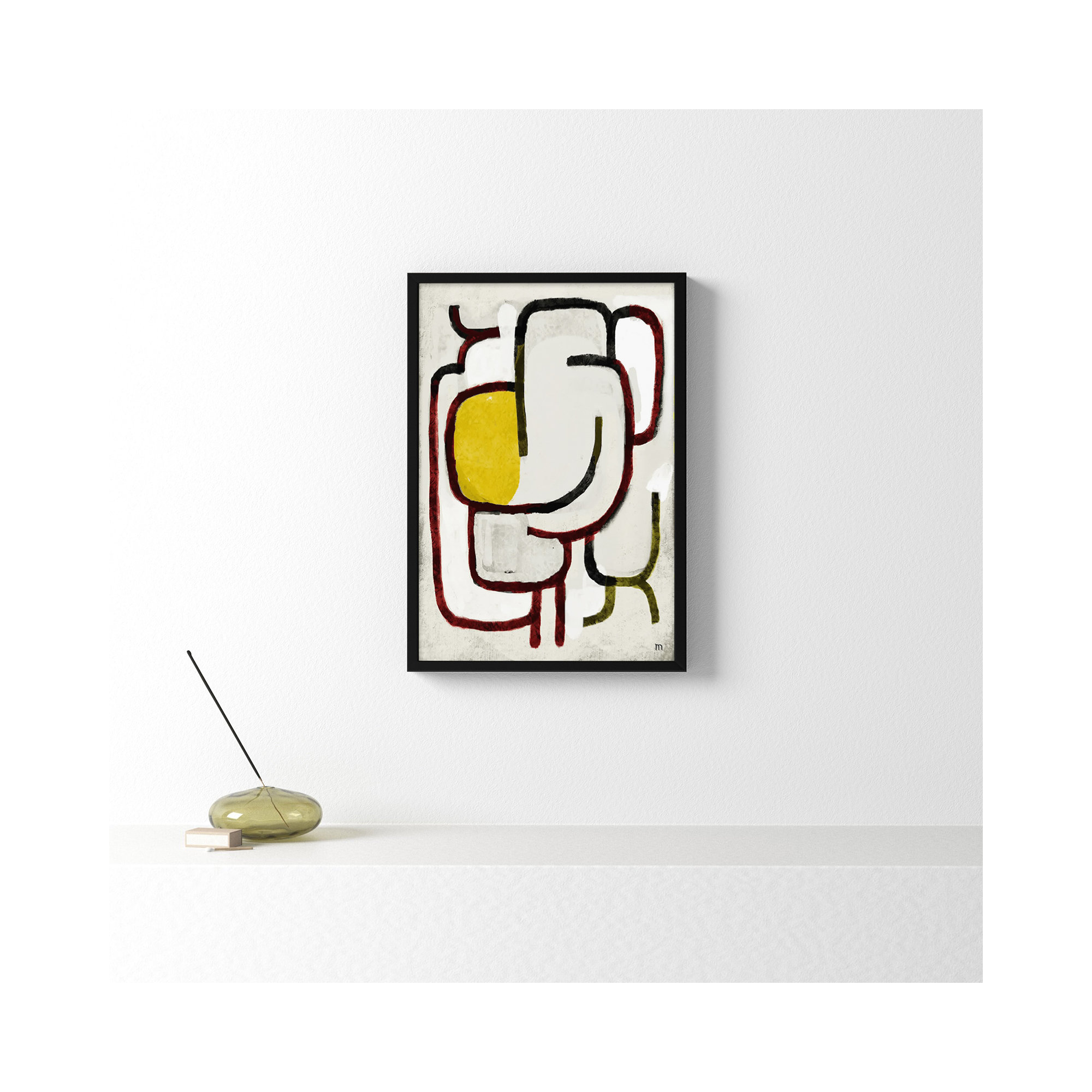 Lost In The Woods by Studiom, Black, 20" H x 14" W x 1.25" D