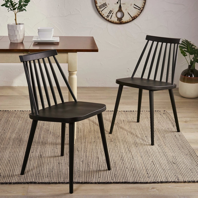 Ensemble de 2 chaises de salle à manger Farmhouse