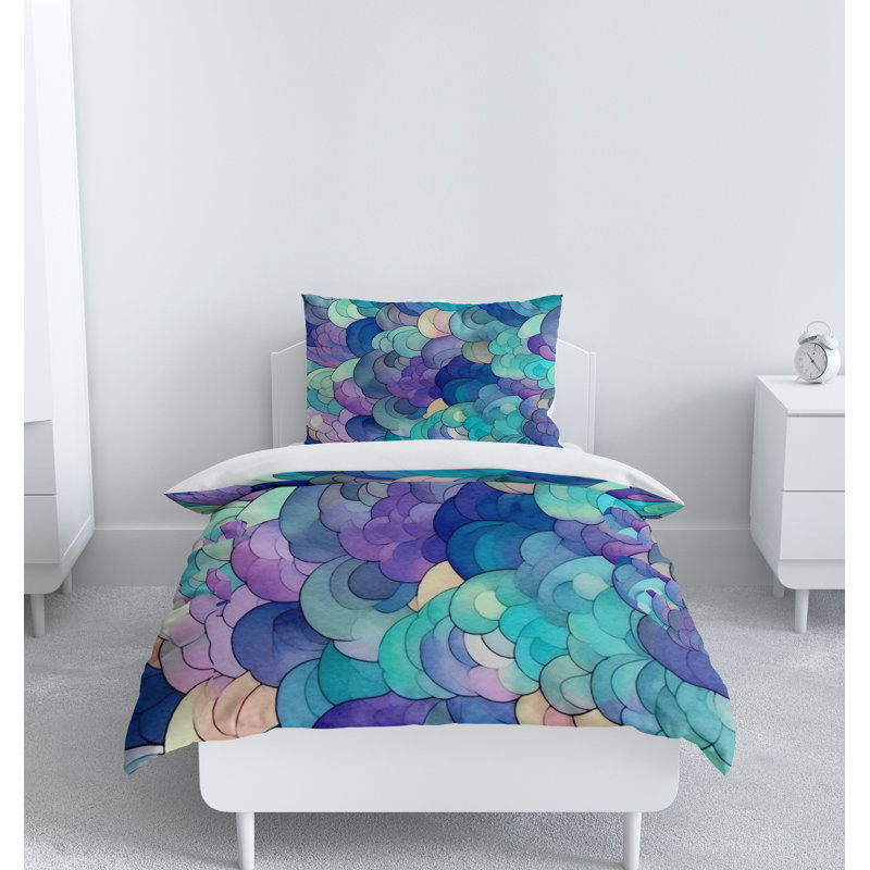 Abstract Duvet Cover, King Duvet Cover + 2 King Shams